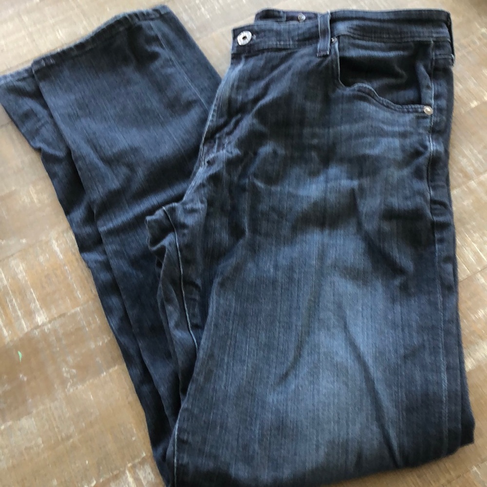 AG Tellis modern slim dark jeans